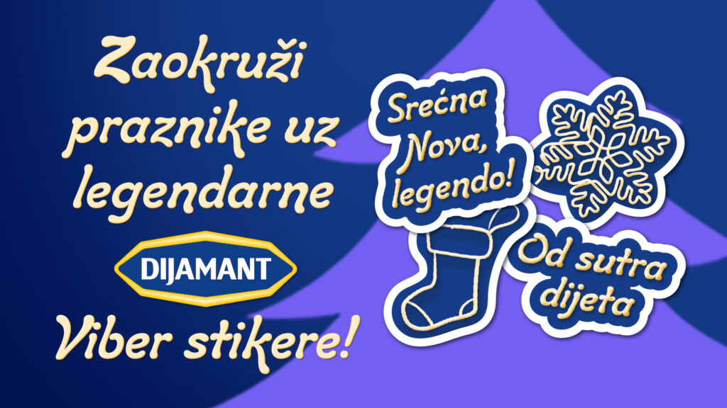 Zaokruži praznike Viber stikeri