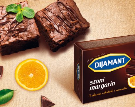 Dijamant brownies čoko narandža